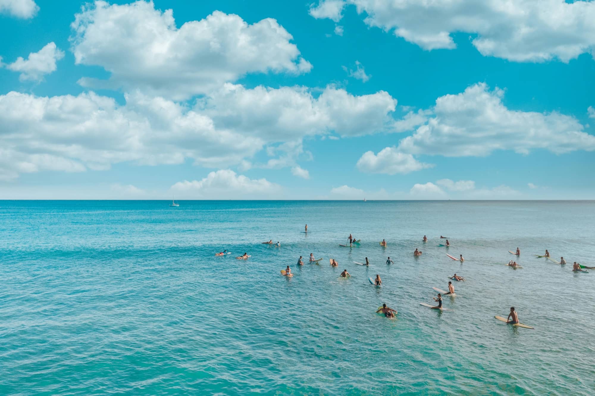 Bondi Beach morning surf