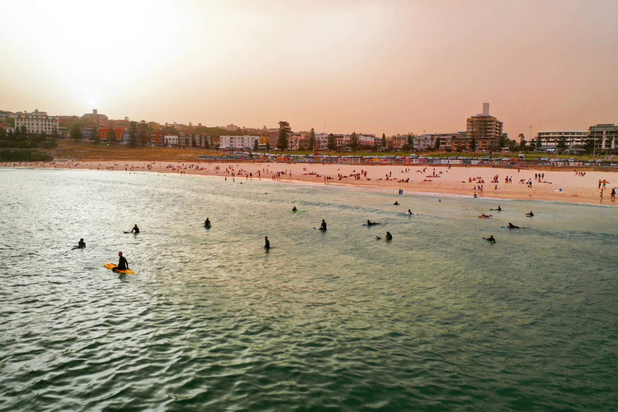 Bondi Beach shoreline